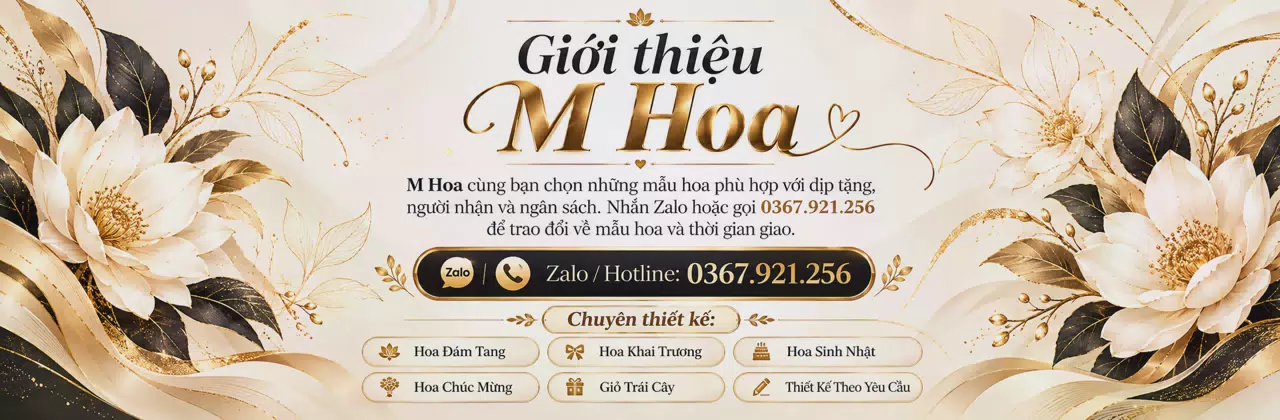 Ảnh bìa Shop hoa tươi Xã Xuân Sơn Hồ Chí Minh - Hoa gửi trao, tình ở lại